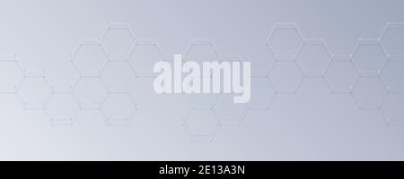 bright technical honeycomb background digital electronics vector illustration EPS10 Stock Vector