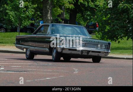 1960s Chrysler Newport, full size American 2 door sedan/coupe Stock Photo