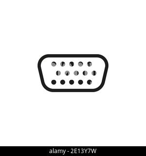 Computer video card vector icon. filled flat sign for mobile concept and web design. Computer parts simple solid icon. Symbol, logo illustration. Pixe Stock Vector