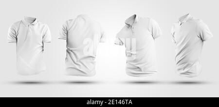 Illustration of a t shirt. Front and back view Stock Photo - Alamy