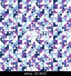 Purple triangles background, pattern, abstract geometric pattern. Stock Vector