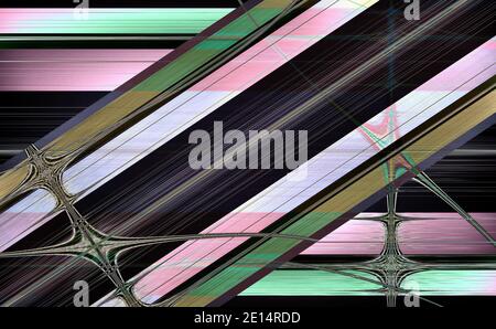 Abstract background in geometric style in the form of bright and dark stripes and lines. Stock Photo