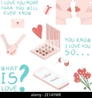 Valentine's Day Sticker Set