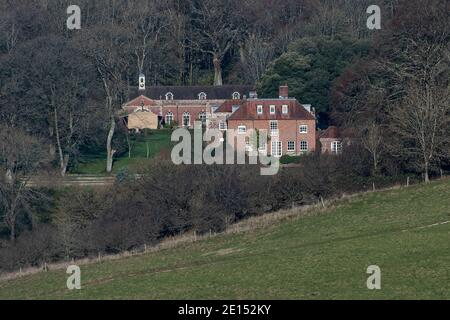 Ashcombe House Estate in Wiltshire, the home of Madonna and Guy Ritchie ...