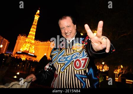 Victor Chaltiel, a French successful businessman in the pharmaceutical industry, is running for Mayor of Las Vegas. He invested more than $1.4 million of his own money to run the campaign. Las Vegas, Nevada, USA, April 4, 2011. Photo by Lionel Hahn/ABACAPRESS.COM Stock Photo