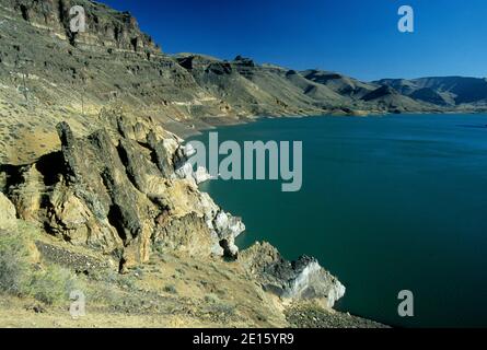 Lake Owyhee, Lake Owyhee State Park, Oregon Stock Photo