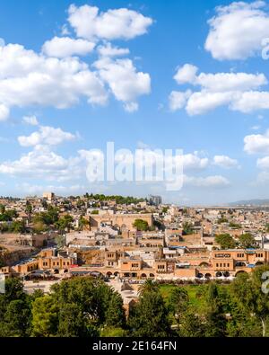 Sanli Urfa, Turkey: September 12 2020:Panoramic view of Sanli Urfa city, Turkey Stock Photo