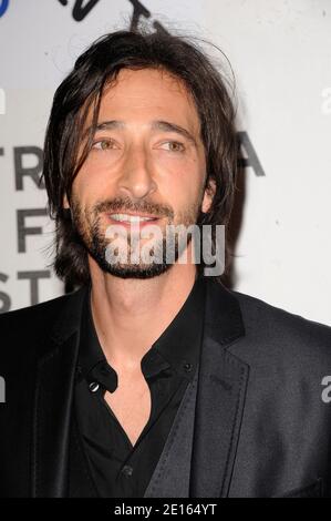 Adrien Brody arrives at the 'Detachment' premiere during the 2011 Tribeca Film Festival in New York City, NY, USA, on April 25, 2011. Photo by Mehdi Taamallah/ABACAPRESS.COM Stock Photo