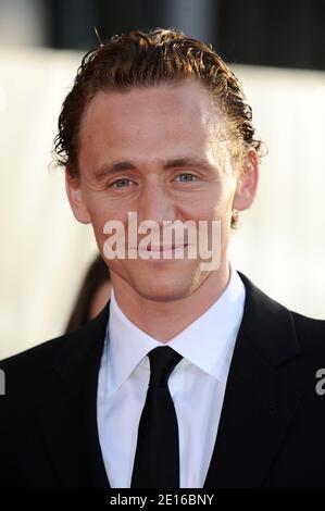 Tom Hiddleston attends the premiere of Paramount Pictures 'Thor' held at El Capitan Theatre in Los Angeles, CA, USA on May 2, 2011. Photo by Lionel Hahn/ABACAPRESS.COM Stock Photo