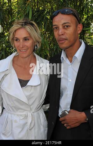 Stephane Diagana And His Wife Odile Lesage Attend The French Tennis stephane-diagana-and-his-wife-odile-lesage-attend-the-french-tennis