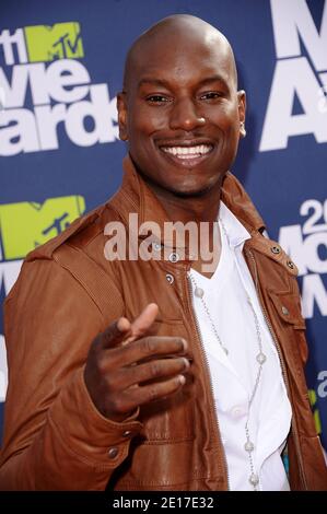 Tyrese Gibson attends the 2011 MTV Movie Awards at the Gibson Theatre In Los Angeles, CA, USA on June 5, 2011. Photo by Lionel Hahn/ABACAPRESS.COM Stock Photo