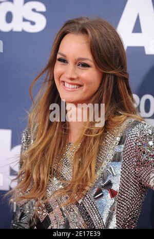 Leighton Meester attends the 2011 MTV Movie Awards at the Gibson Theatre in Los Angeles, CA, USA on June 5, 2011. Photo by Lionel Hahn/ABACAPRESS.COM Stock Photo