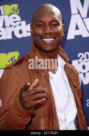 Tyrese Gibson attends the 2011 MTV Movie Awards at the Gibson Theatre in Los Angeles, CA, USA on June 5, 2011. Photo by Lionel Hahn/ABACAPRESS.COM Stock Photo