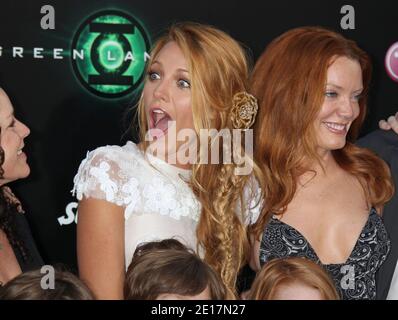 Blake Lively, Green Lantern, film premiere at Grauman's Chinese Theatre in Hollywood, California. June 15, 201. (Pictured: Blake Lively). Photo by Baxter/ABACAPRESS.COM Stock Photo