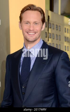 Alexander Skarsgard attending the 4th season premiere for HBO's 'True Blood', held at the Cinerama Dome in Hollywood, Los Angeles, CA, USA, California on June 21, 2011. Photo by Steve Levino/ABACAPRESS.COM Stock Photo