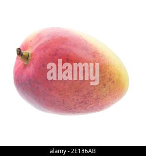 Mango fruit isolated on white background. Full depth of field with clipping path Stock Photo
