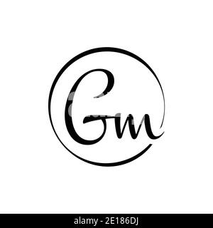 GM letter Type Logo Design vector Template. Abstract Letter GM logo Design  Stock Vector Image & Art - Alamy