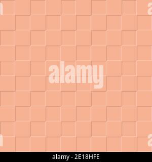 Light Pink background of square plates. Simple flat design for website design, banner, advertising, poster or flyer, for texture, textiles and packagi Stock Vector