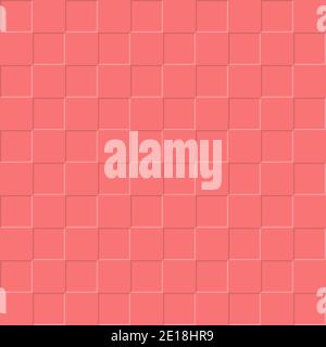 Pink background of square plates. Simple flat design for website design, banner, advertising, poster or flyer, for texture, textiles and packaging. Si Stock Vector