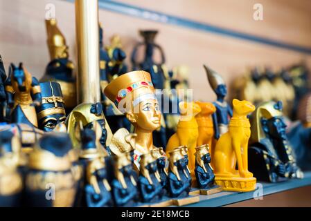 Egyptian traditional culture souvenirs Stock Photo