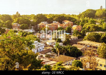 Chinese famous travel place Gulangyu located at Xiamen, Fujian province. Stock Photo