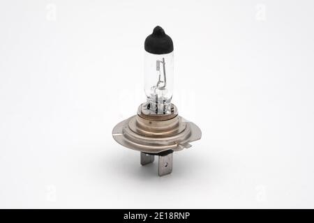 H7 bulb automotive spare part for car headlight Stock Photo