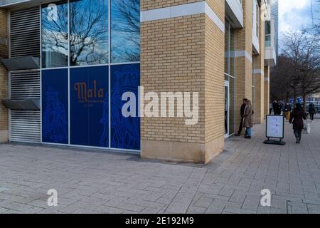 Mala Indian Kitchen and Bar, Canary Wharf, London Stock Photo