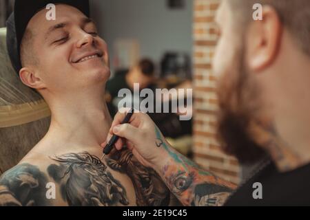 Ink colour tattoo hires stock photography and images  Page 7  Alamy