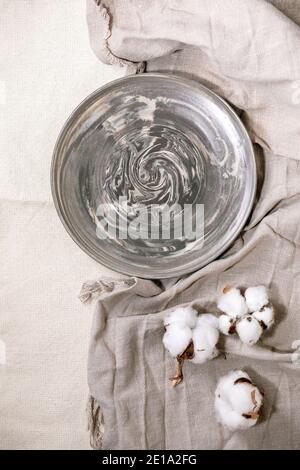 Empty ceramic plate Stock Photo