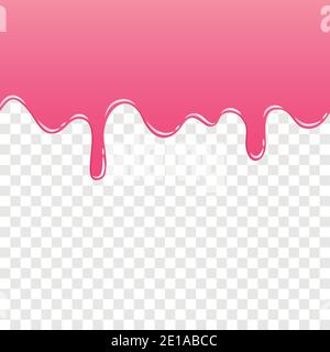 pink sweet melting icing background vector illustration EPS10 Stock Vector