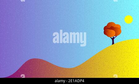 Vector background in grain brush style Stock Vector