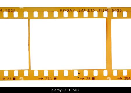 Filmstrips mm Cut Out Stock Images & Pictures - Alamy