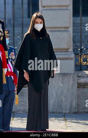 Madrid, Madrid, Spain. 6th Jan, 2021. King Felipe VI of Spain, Queen ...