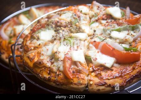pizza,pizza nobody Stock Photo
