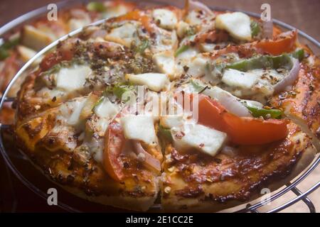 pizza,pizza nobody Stock Photo