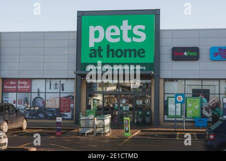 The Pets at Home location at Craigleith Retail Park in Edinburgh