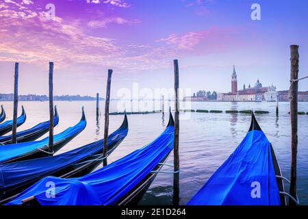 early morning in venice, italy Stock Photo