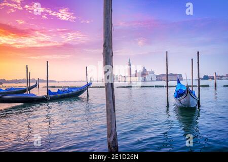 early morning in venice, italy Stock Photo