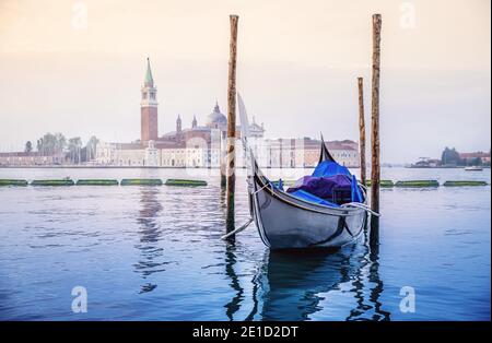 early morning in venice, italy Stock Photo