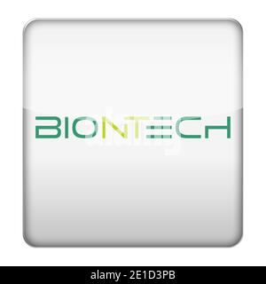 Biontech logo Stock Photo