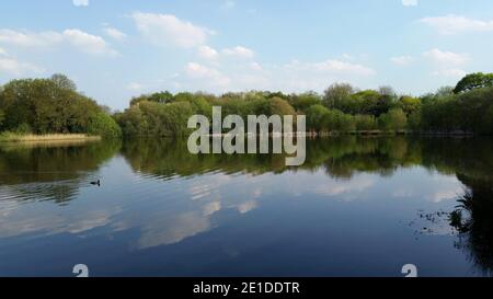 Wanstead Park London, in Spring Stock Photo