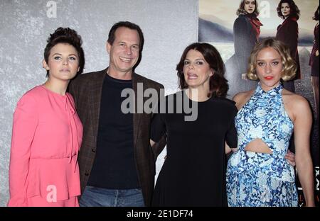 Ginnifer Goodwin, Bill Paxton, Jeanne Tripplehorn and Chloe Sevigny attending the HBO Original series 'Big Love' premiere at the Directors Guild of America in Los Angeles, California on January 12, 2011. Photo by Baxter/ABACAUSA.COM Stock Photo