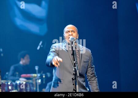 Chris Gibson performs during the Kings of Soul Concert Show in special remembrance of Otis Redding and James Brown, at the Olympia concert hall in Paris, France on January 17, 2011. Photo by Thierry Plessis/ABACAPRESS.COM Stock Photo