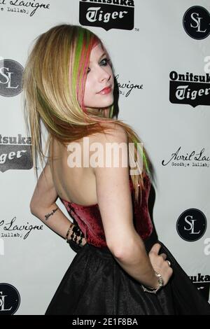 Avril Lavigne attends the release party for Avril Lavigne's new album 'Goodbye Lullaby' at SL Lounge in New York, NY, USA on March 8, 2011. Photo by Elizabeth Pantaleo/ABACAUSA.COM Stock Photo