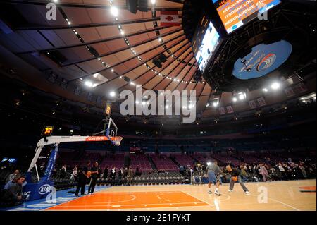 Atmosphere during the NBA basketball match, New York Knicks vs Washington Wizards at Madison Square Garden in New York City, NY, USA on January 24, 2011. New York Knicks won 115-106. Photo by Mehdi Taamallah/ABACAUSA.COM Stock Photo