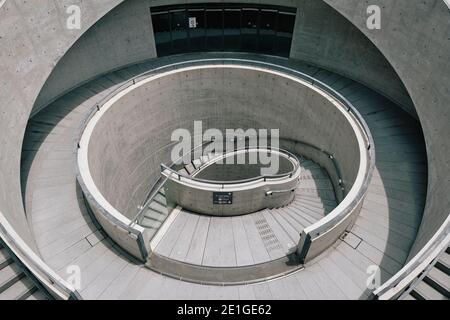 Hyogo Prefectural Museum of Art in Kobe, Japan. Stock Photo