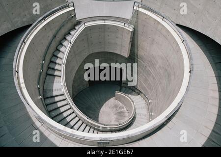 Hyogo Prefectural Museum of Art in Kobe, Japan. Stock Photo