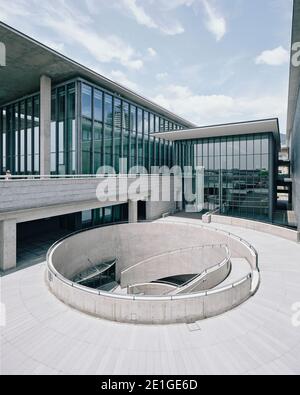 Hyogo Prefectural Museum of Art in Kobe, Japan. Stock Photo