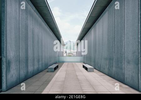 Hyogo Prefectural Museum of Art in Kobe, Japan. Stock Photo