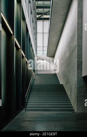 Hyogo Prefectural Museum of Art in Kobe, Japan. Stock Photo